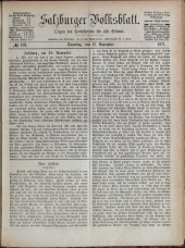 Salzburger Volksblatt: unabh. Tageszeitung f. Stadt u. Land Salzburg