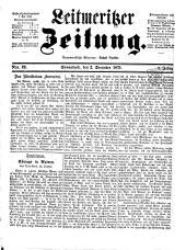 Leitmeritzer Zeitung