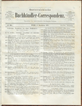 Oesterreichische Buchhändler-Correspondenz