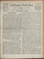 Salzburger Volksblatt: unabh. Tageszeitung f. Stadt u. Land Salzburg