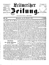 Leitmeritzer Zeitung