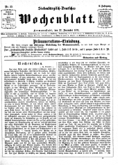 Siebenbürgisch-Deutsches Wochenblatt