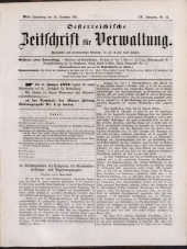 Österreichische Zeitschrift für Verwaltung