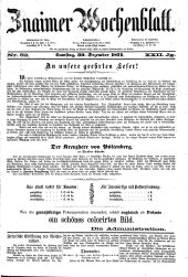 Znaimer Wochenblatt