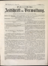 Österreichische Zeitschrift für Verwaltung