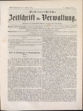 Österreichische Zeitschrift für Verwaltung