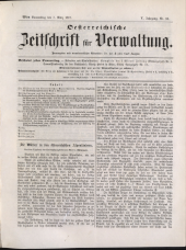 Österreichische Zeitschrift für Verwaltung