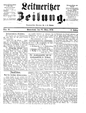 Leitmeritzer Zeitung