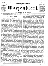 Siebenbürgisch-Deutsches Wochenblatt