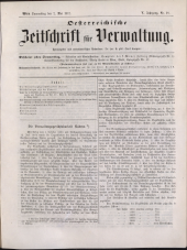 Österreichische Zeitschrift für Verwaltung