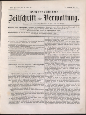 Österreichische Zeitschrift für Verwaltung