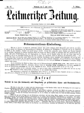 Leitmeritzer Zeitung