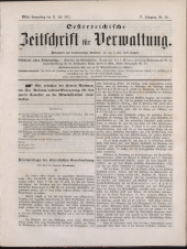 Österreichische Zeitschrift für Verwaltung