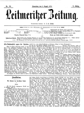 Leitmeritzer Zeitung