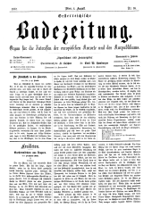 Österreichische Badezeitung