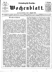 Siebenbürgisch-Deutsches Wochenblatt