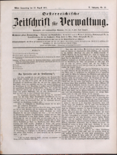 Österreichische Zeitschrift für Verwaltung