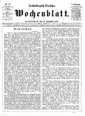 Siebenbürgisch-Deutsches Wochenblatt