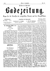 Österreichische Badezeitung