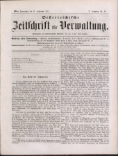 Österreichische Zeitschrift für Verwaltung