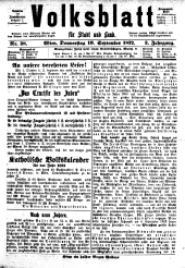 Volksblatt für Stadt und Land