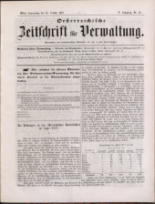 Österreichische Zeitschrift für Verwaltung