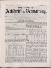 Österreichische Zeitschrift für Verwaltung