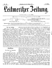 Leitmeritzer Zeitung