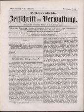 Österreichische Zeitschrift für Verwaltung