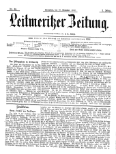 Leitmeritzer Zeitung