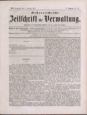 Österreichische Zeitschrift für Verwaltung