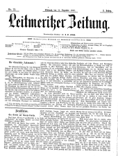 Leitmeritzer Zeitung