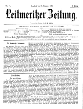 Leitmeritzer Zeitung