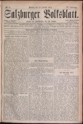Salzburger Volksblatt: unabh. Tageszeitung f. Stadt u. Land Salzburg