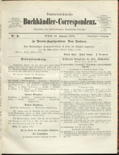 Oesterreichische Buchhändler-Correspondenz