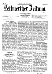 Leitmeritzer Zeitung