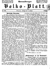 Vorarlberger Volksblatt