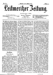 Leitmeritzer Zeitung