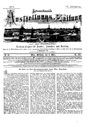 Wr. Weltaustellungs-Zeitung / Int. Austellungs-Zeitung