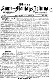 Wiener Sonn- und Montags-Zeitung