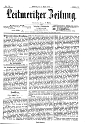 Leitmeritzer Zeitung