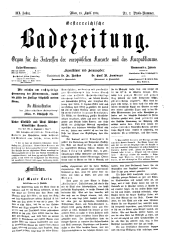 Österreichische Badezeitung