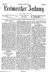 Leitmeritzer Zeitung