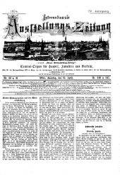 Wr. Weltaustellungs-Zeitung / Int. Austellungs-Zeitung