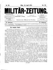 Militär-Zeitung