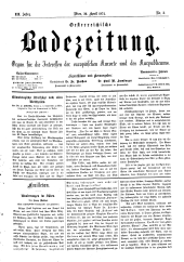 Österreichische Badezeitung