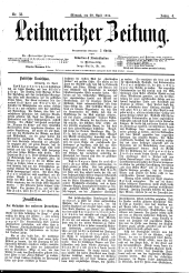 Leitmeritzer Zeitung