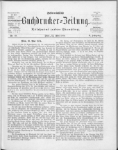 Buchdrucker-Zeitung