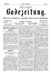 Österreichische Badezeitung