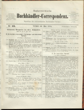 Oesterreichische Buchhändler-Correspondenz